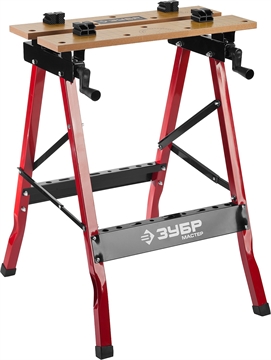 ЗУБР  М-300, 605 х 640 х 785 мм, складной столярный верстак (38725) 38725
