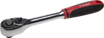 ЗУБР  1/4″, 72 зубца, трещотка для торцовых головок (27736-1/4) 27736-1/4