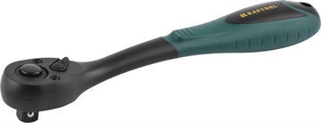 KRAFTOOL  1/2″, 72 зубца, пластиковое покрытие, трещотка для торцовых головок (27796-1/2) 27796-1/2_z02