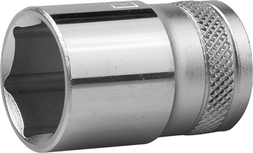 KRAFTOOL  FLANK, 1/2″, 19 мм, торцовая головка (27805-19) 27805-19_z01