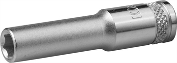 KRAFTOOL  FLANK, 1/4″, 7 мм, удлиненная торцовая головка (27817-07) 27817-07_z01