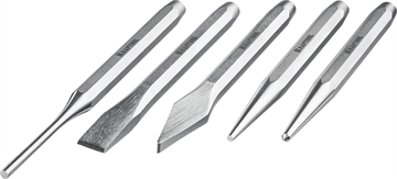 KRAFTOOL  Grand-5, 5 предметов, набор зубил и кернеров (21075-H5) 21075-H5