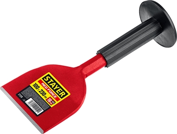 STAYER  Red Force, 100 х 230 мм, зубило-конопатка с протектором (2129) 2129