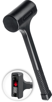 STAYER  40 мм, 450 г, цельнолитой безынерционный молоток, Professional (2042-1350) 2042-1350