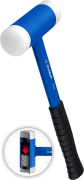 ЗУБР  БМП-50, 50 мм, безынерционный молоток с полиамидными бойками, Профессионал (2043-50) 2043-50