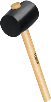 STAYER  340 г, чёрная резиновая киянка (20505-55) 20505-55