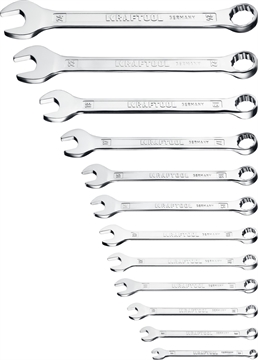 KRAFTOOL  12 шт, 6 - 24 мм, набор комбинированных гаечных ключей (27079-H12C) 27079-H12C_z01