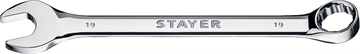 STAYER  HERCULES, 19 мм, комбинированный гаечный ключ, Professional (27081-19) 27081-19_z01