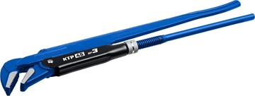 ЗУБР КТР-45, №3, 2″, 560 мм, тип ″Т″, трубный ключ с изогнутыми губками, Профессионал (27337-3) 27337-3_z02