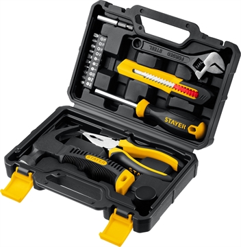 STAYER  Master-17, 17 предм., универсальный набор инструмента для дома (2205-H17) 2205-H17
