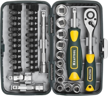 KRAFTOOL  Universal-38, 38 предм., универсальный набор инструмента (27970-H38) 27970-H38