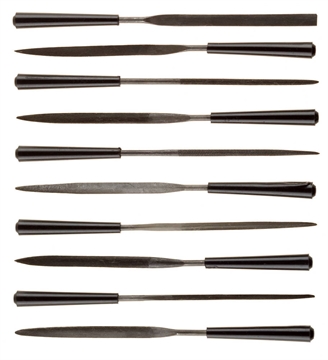 STAYER  140 мм, 10 предм., набор надфилей (16011-H10) 16011-H10_z01