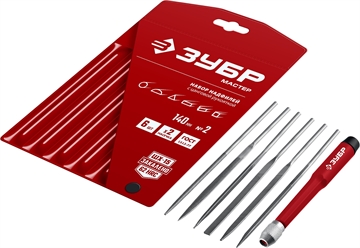 ЗУБР  6 шт, 140 мм, набор надфилей (16053-H6) 16053-H6