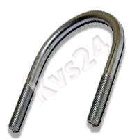 Болт-скоба U-образный А4 M 10, для трубы Dn 25 мм 107950