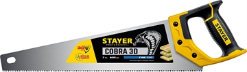 STAYER  Cobra 3D, 400 мм, универсальная ножовка, Professional (1512-40) 1512-40_z01