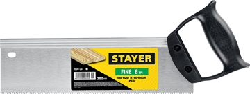 STAYER  Fine, 300 мм, ножовка для стусла c обушком (1536-30) 1536-30_z01