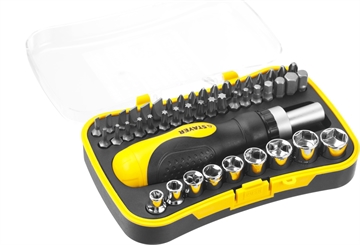STAYER  Compact-46, 46 предм., реверсивная отвертка с насадками (25084-H46) 25084-H46