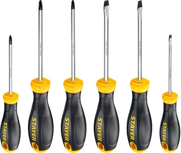 STAYER  Hercules-X6, 6 предм., набор отверток (2513-H6) 2513-H6_z02