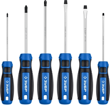 ЗУБР  6 предм., набор отверток, Профессионал (25239) 25239