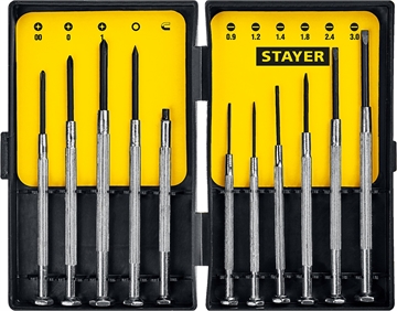 STAYER  11 предм., часовые отвертки (2560-H11) 2560-H11_z02