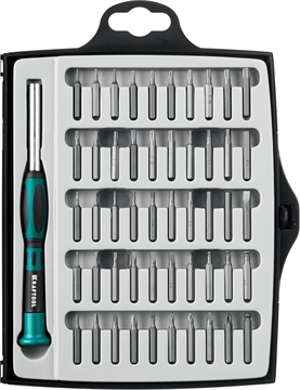 KRAFTOOL  Precision-51,  51 предм., для точных работ, отвертка (25691) 25691