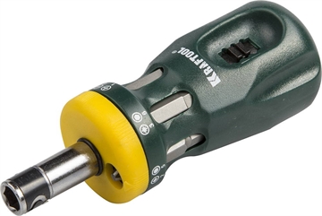 KRAFTOOL  Kompakt-12, с насадками, 12 в 1, реверсивная отвертка (26161-H13) 26161-H13