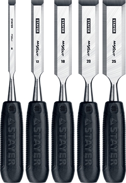 STAYER  Max-Cut, 5 предм., набор стамесок (1820-H5) 1820-H5_z01