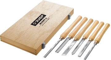ЗУБР  Эксперт-6, 6 предм., набор ручных резцов по дереву, Профессионал (18370) 18370