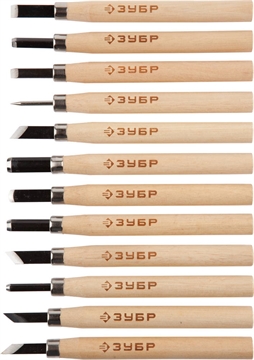 ЗУБР  12 предм, фигурные резцы (18375-H12) 18375-H12