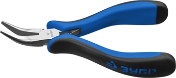 ЗУБР  120 мм, мини тонкогубы изогнутые, Профессионал (22170-4) 22170-4_z01