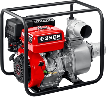 ЗУБР  1600 л/мин, мотопомпа бензиновая (МП-1600) МП-1600