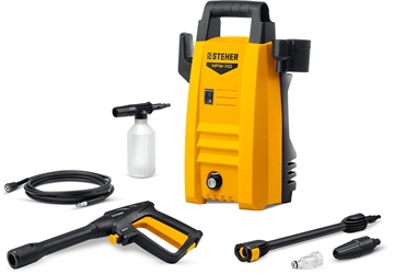 STEHER  110 Атм, 1400 Вт, мойка высокого давления, пистолет G-180 (HPW-110) HPW-110