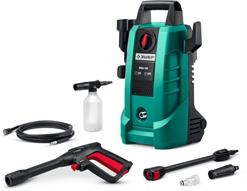 ЗУБР  115 Атм, 1500 Вт, мойка высокого давления, пистолет МИГ-180 (АВД-115) АВД-115