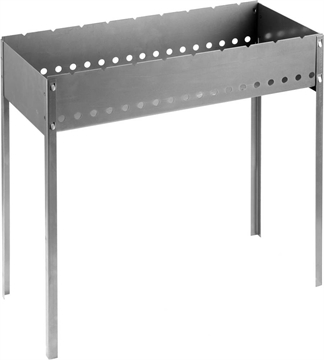 GRINDA  Barbecue, 700 х 300 х 700 мм, сталь, 1.5 мм, в коробке, сборный мангал (427783) 427783