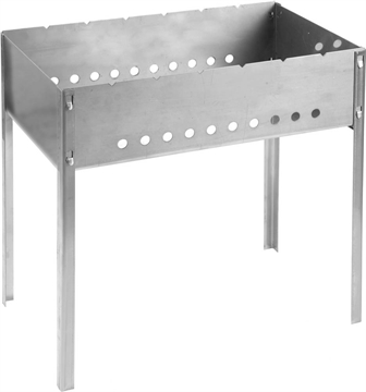 GRINDA  Barbecue, 500 x 300 x 500 мм, нержавеющая сталь, 1.5 мм, сборный мангал (427784) 427784