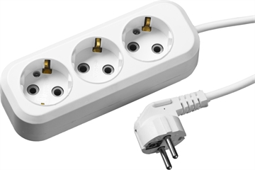 СИБИН  У-30, ПВС, 3 х 0.75 мм2, 2200 Вт, 3 гн., 3 м, бытовой удлинитель (55034-3) 55034-3