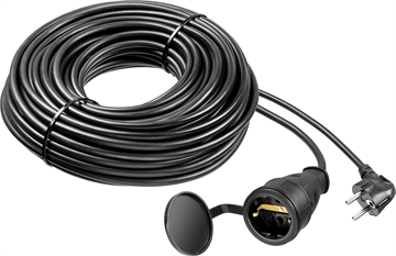 ЗУБР  ПВС-315-Ш, ПВС, 3 х 1.5 мм2, 30 м, IP44, 3500 Вт, силовой удлинитель-шнур, Профессионал (55020-30) 55020-30