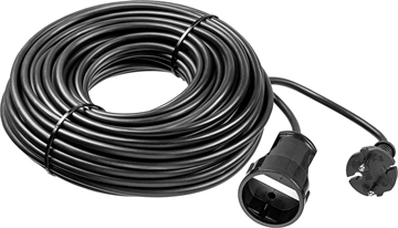 ЗУБР  ПВС-207-Ш, ПВС, 2 x 0.75 мм2, 30 м, 2200 Вт, силовой удлинитель-шнур (55023-30) 55023-30