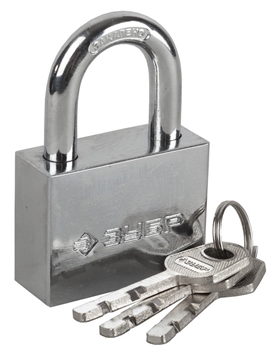 ЗУБР  60 мм, закаленная дужка, стальной корпус, навесной замок (3710-60) 3710-60_z01