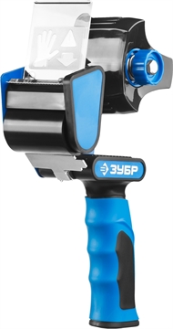 ЗУБР  до 50 мм, двухкомпонентная рукоятка, диспенсер для клеящих лент, Профессионал (12015) 12015