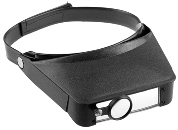 STAYER  изменяемое увеличение, с креплением на голову, лупа (40520-1) 40520-1