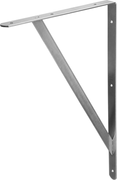 STAYER  500 х 330 х 30 х 4 мм, оцинкованный, усиленный уголок-кронштейн (37424-5) 37424-5