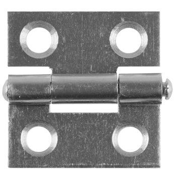 STAYER  25 x 24 х 1.0 мм, цвет белый цинк, карточная петля (37611-25-1) 37611-25-1