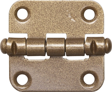 ПН-40, 40 x 40 х 1.5 мм, цвет бронзовый металлик, карточная петля (37625-40) 37625-40