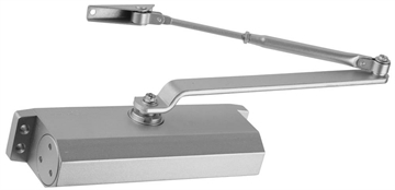 ЗУБР  до 100 кг, цвет серебро, дверной доводчик (37910-100) 37910-100