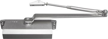 ЗУБР  до 80 кг, цвет серебро, дверной доводчик (37910-80) 37910-80