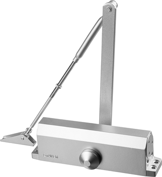 STAYER  MAXComfort, до 100 кг, цвет серебро, дверной доводчик (37915-100) 37915-100