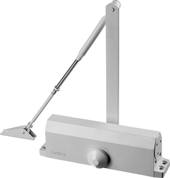 STAYER  MAXComfort, до 100 кг, белый серебро, дверной доводчик (37916-100) 37916-100