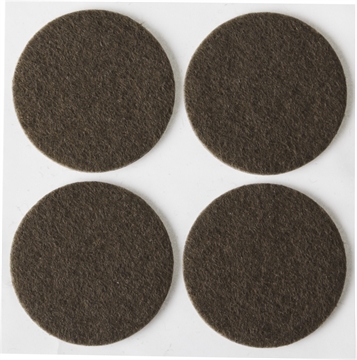 STAYER  d 35 мм, самоклеящиеся, фетровые, 4 шт, коричневые, мебельные накладки (40910-35) 40910-35