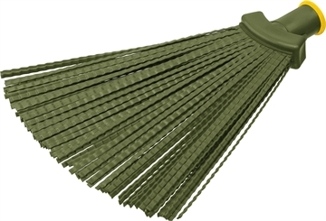 СИБИН  380 х 240 мм, полипропилен, коническое резьбовое соединение, плоская, веерная, пластиковая метла (39220) 39220_z02
